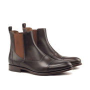 Chelsea Leather Cap Toe Boot