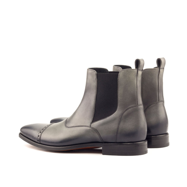 Chelsea Leather Cap Toe Boot