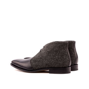 Chukka Leather Fabric Boot