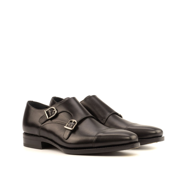 Double Monk Strap Leather