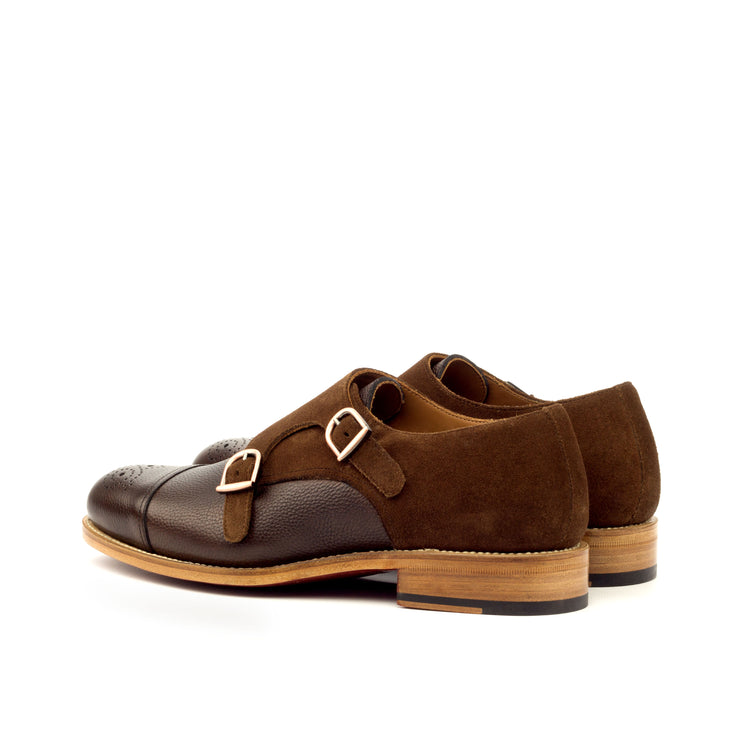 Double Monk Strap Cap Toe