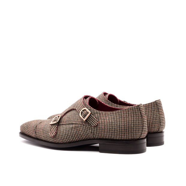 Double Monk Strap Cap Toe