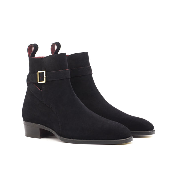 Jodhpur Suede Boot with Cuban Heel