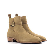 Jodhpur Suede Boot with Cuban Heel