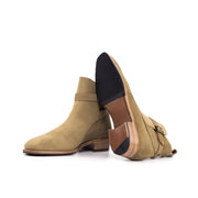 Jodhpur Suede Boot with Cuban Heel