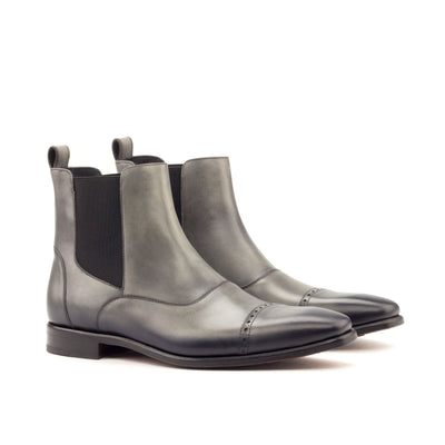 Chelsea Leather Cap Toe Boot