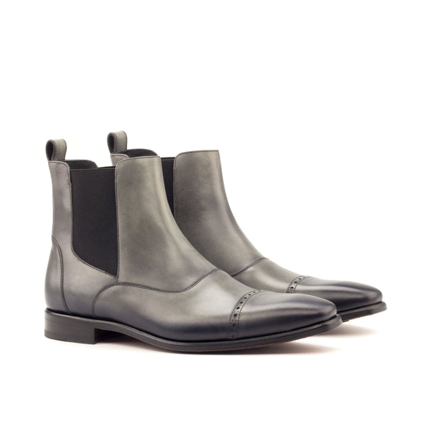 Chelsea Leather Cap Toe Boot